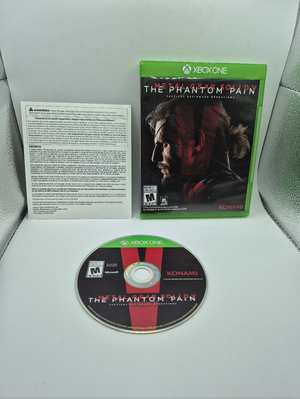 Metal Gear Solid V: The Phantom Pain (Microsoft Xbox One, 2015)
